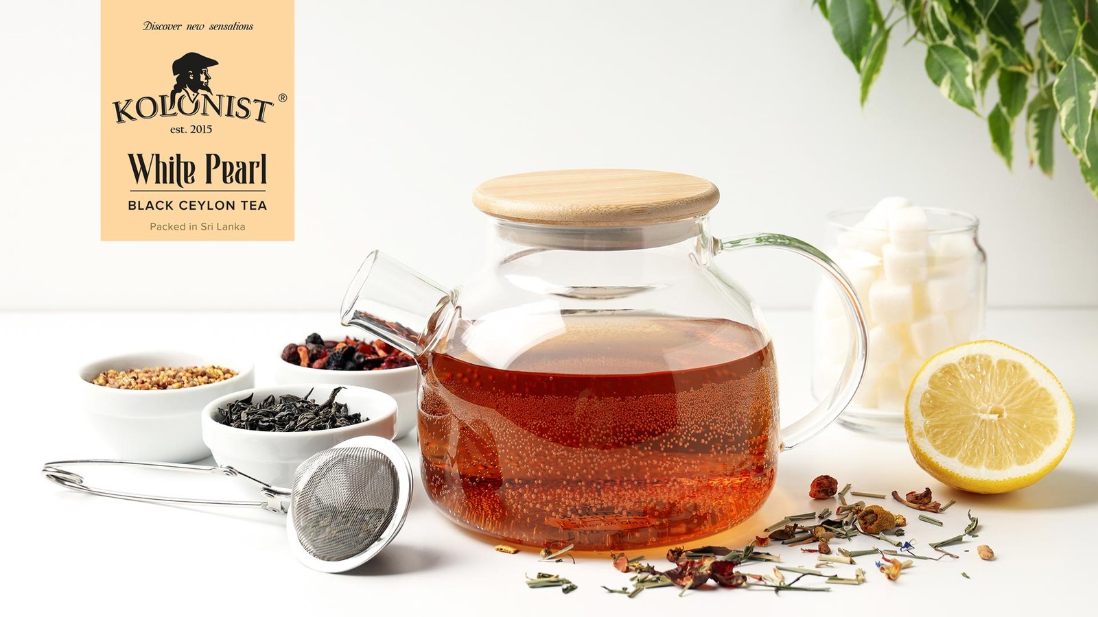 Дизайн упаковки чая Колонист (Kolonist) GBS