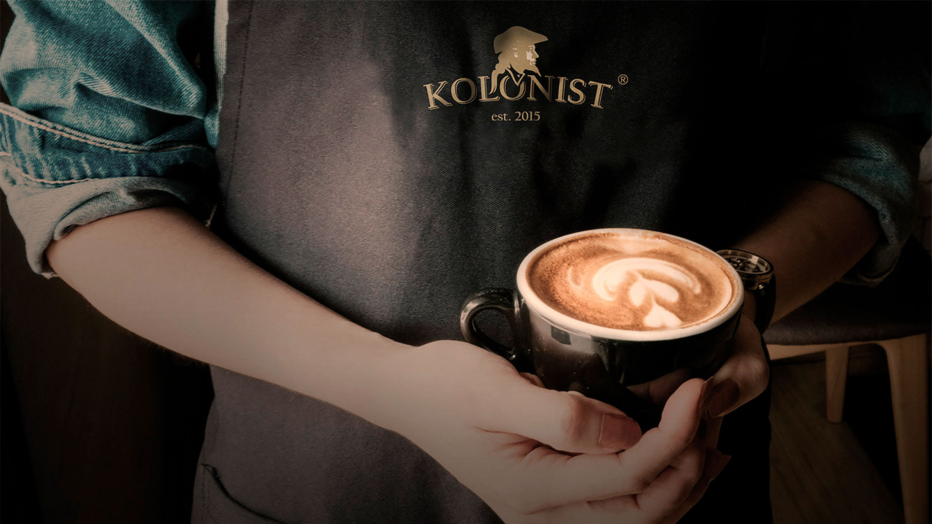 Рішення для брендів, GBS, дизайн кави колоніст, Kolonist