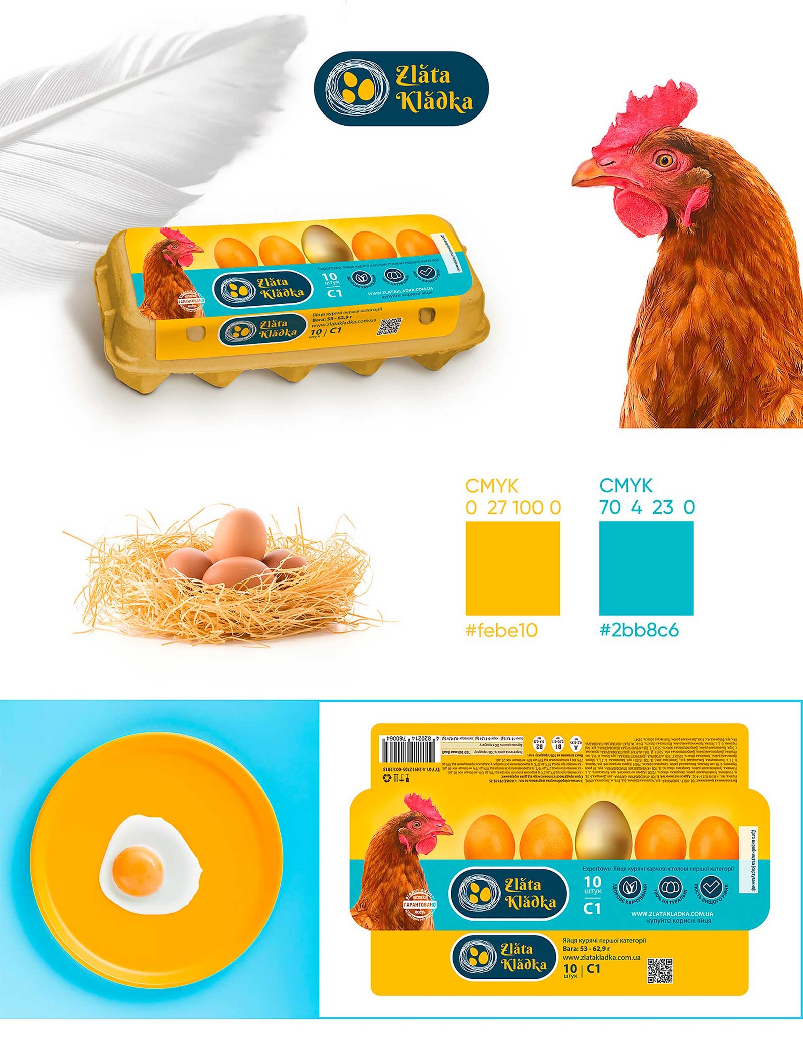 разработка логотипа бренда Zlata Kladka, GBS, Решения для брендов