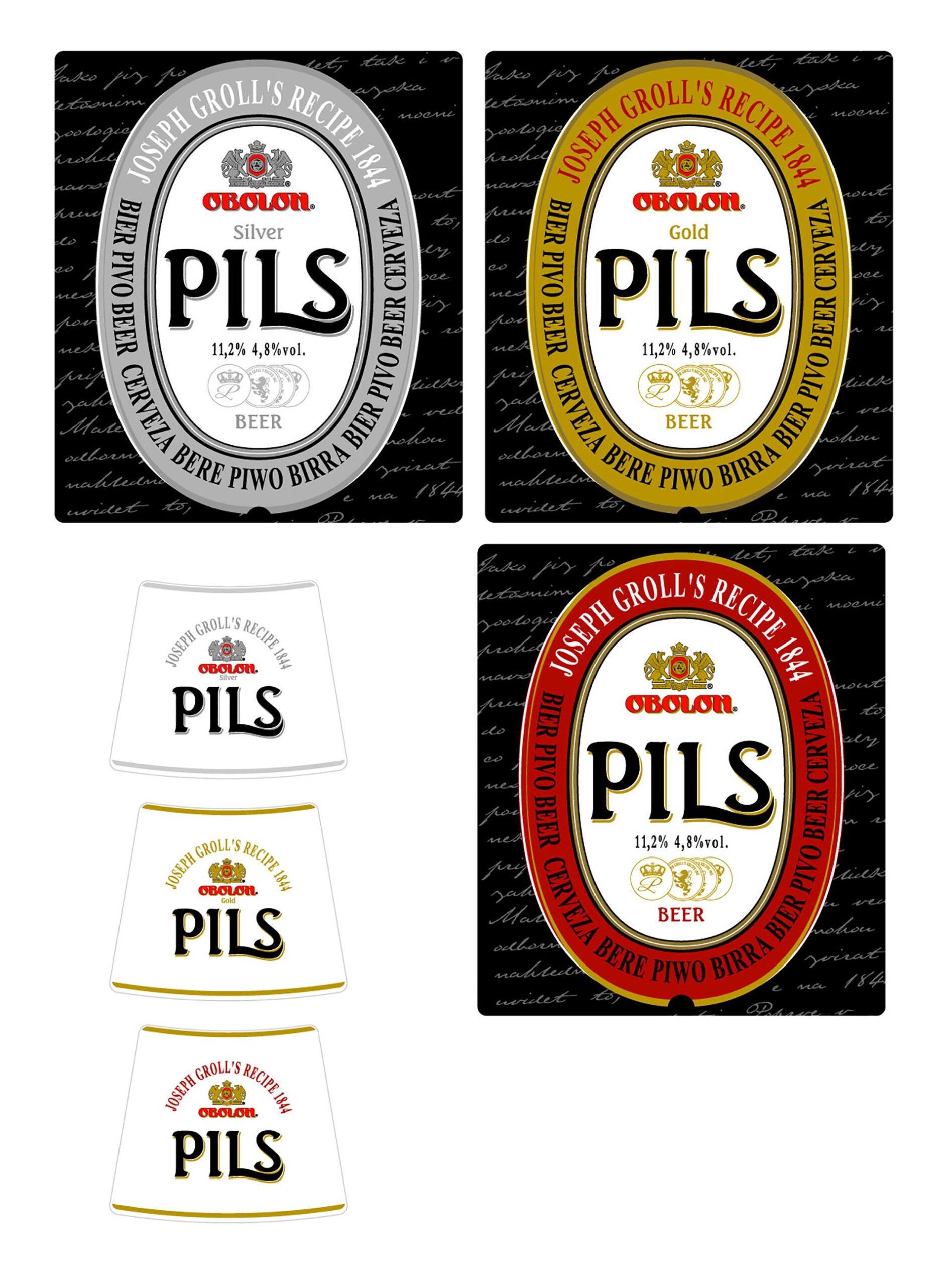 pils, дизайн упаковки, разработка этикетки пива заказать, Решения для Брендов, GBS, разработка дизайна пива, ребрендинг оболонь