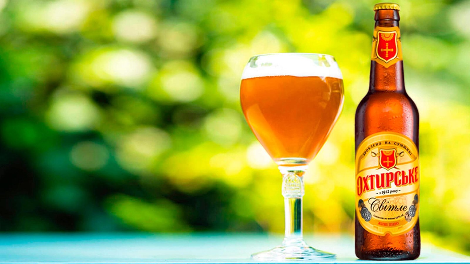 разработка дизайна этикетки пива оболонь охтырское