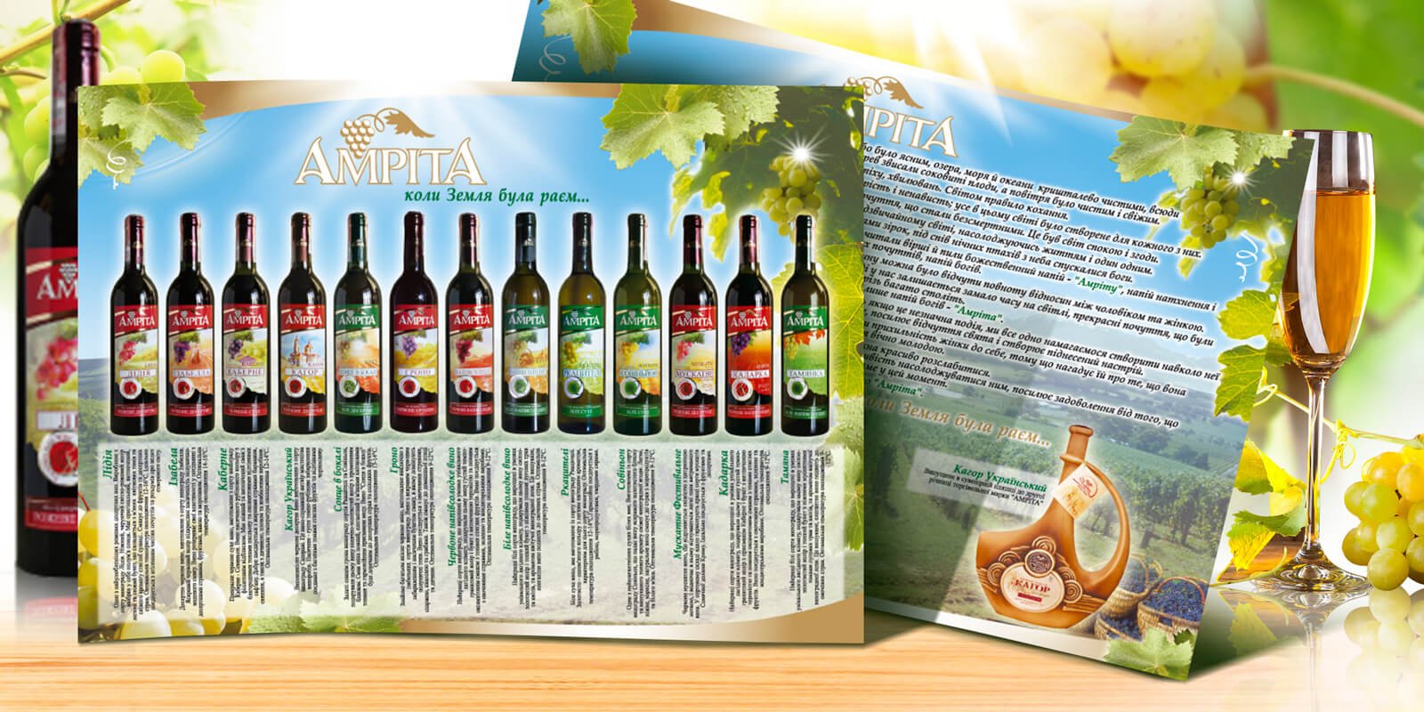 разработка дизайн проекта Амрита